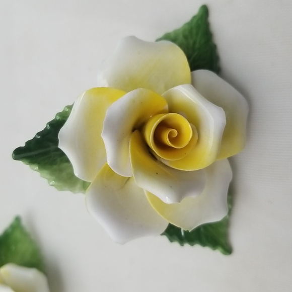 Royal Adderley Porcelain Yellow Rose Flowers - Picture 9 of 14